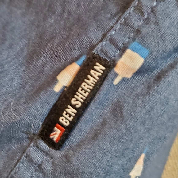 Ben Sherman Original Short Sleeve Collared Button Down popsicle print SZ 2XL - Picture 4 of 7